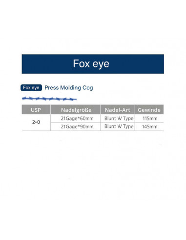 Fox Eye - Pressdruck